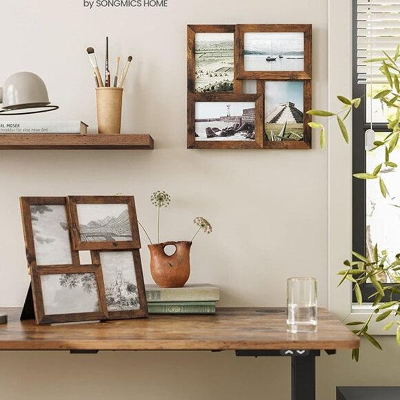 NEW Set of 4 4x6 Collage Picture Frames, Family Photo Collage Frame - Picture 4 of 7